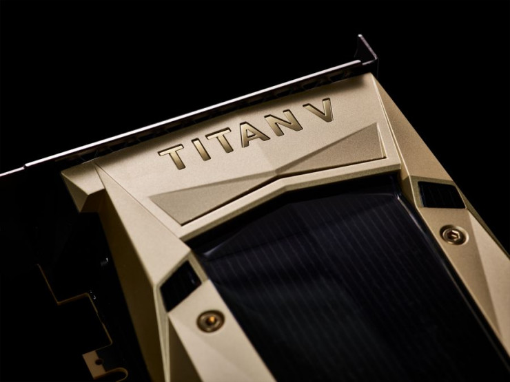 黃仁勳在 NIPS 2017 發佈 Titan V：首次搭載 Volta 的消費級 GPU