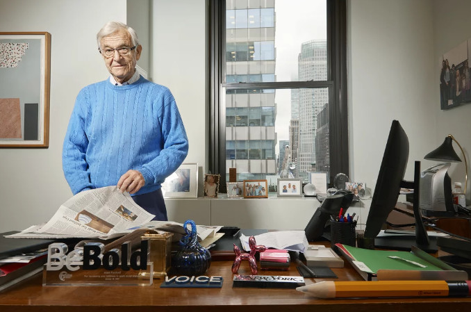 《財富》專訪：82歲的科技風投人Alan Patricof，如何在硅谷外取得成功？