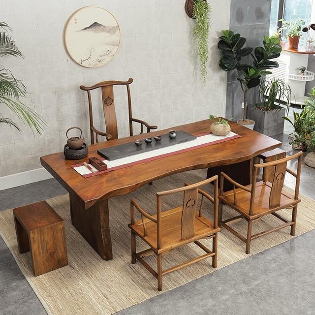 家具中式功夫茶几泡茶台,纯手工雕刻工艺,更显独特韵味.