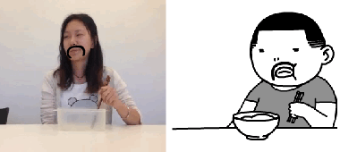 搞笑gif:这样的女司机真是条汉子
